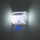 Brilagi - LED Solar wall light with a sensor WALLIE LED/4W/5,5V 6500K IP64 silver