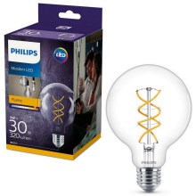 LED bulb Philips VINTAGE G95 E27/5W/230V 2200K