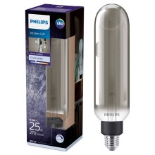 LED Dimming bulb SMOKY VINTAGE Philips T65 E27/6,5W/230V 4000K
