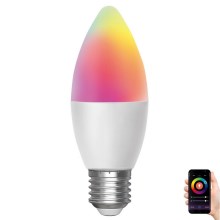 LED RGBW Bulb C37 E27/4,9W/230V 2700-6500K - Aigostar