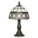 Tiffany stained glass table lamps