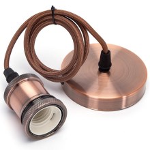 Aigostar - Charging cable 1xE27/60W/230V copper