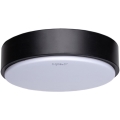 Aigostar - LED Ceiling light LED/12W/230V 6500K d. 23 cm black