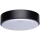 Aigostar - LED Ceiling light LED/12W/230V 6500K d. 23 cm black