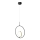 Aigostar - LED Chandelier on a string LED/15W/230V 2700K black/gold