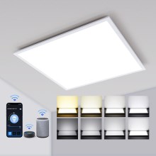 Aigostar - LED Dimmable recessed panel 32W/230V Wi-Fi 59,5x59,5 cm