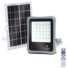 Aigostar - LED Dimmable solar floodlight LED/50W/3,2V IP65 + RC