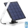 Aigostar - LED Dimmable tube with a solar panel LED/3,2V 3000K/4000K/6500K IP65 + remote control