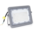 Aigostar - LED Floodlight LED/50W/230V grey 6500K IP65