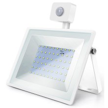 Aigostar - LED Floodlight with a sensor LED/50W/230V 6400K IP65 white