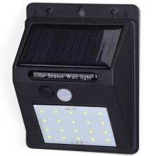 Aigostar - LED Outdoor solar light with a sensor LED/1,11W/5,5V IP65