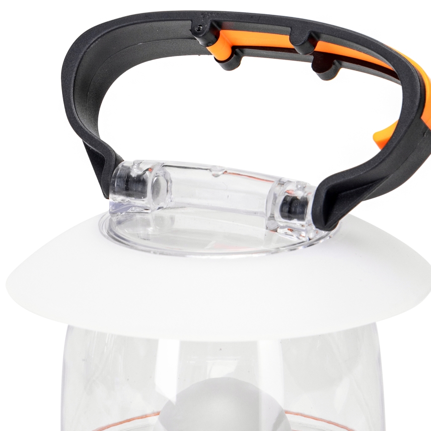 Aigostar - LED Portable camping lamp LED/4xAA orange