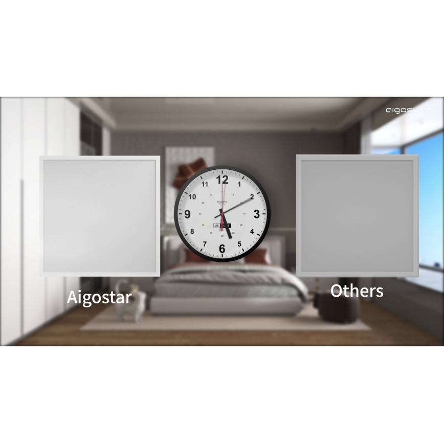 Aigostar - LED Recessed panel LED/50W/230V 60x60 cm 6000K