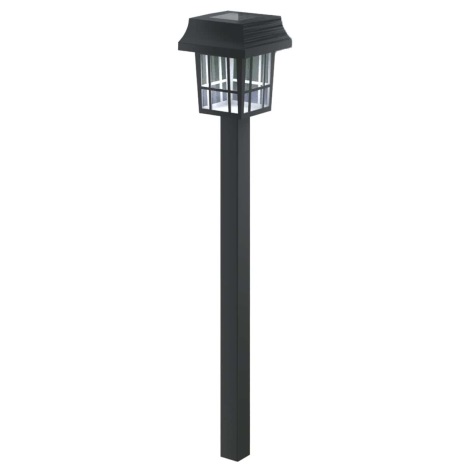 Aigostar - LED Solar lamp LED/0,006W/1,2V 32 cm black 6500K IP44