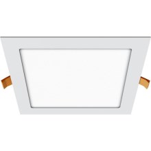 APLED - LED Bathroom recessed light SQUARE LED/18W/230V IP41 220x220 mm white
