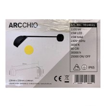 Arcchio - LED Outdoor wall light GRAYSON LED/15W/230V IP65
