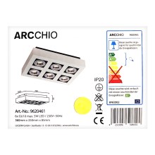 Arcchio - Spotlight VINCE 6xGU10/10W/230V
