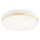 Argon 7035 - Ceiling light AMORE 2xE27/15W/230V diameter 35 cm white/golden