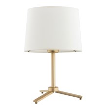 Argon 8318 - Table lamp CAVALINO 1xE27/15W/230V 39 cm creamy/gold