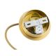 Argon 8448 - Chandelier on a string ALMIROS 1xE27/15W/230V d. 30 cm alabaster gold