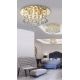 Azzardo AZ1288 - Crystal ceiling light BOLLA 10xG9/40W/230V