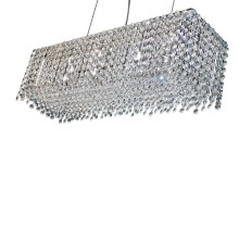 Azzardo AZ1510 - Crystal chandelier on a string ROMA 6xG9/33W/230V