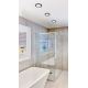 Azzardo AZ2835 - LED Bathroom suspended ceiling light SLIM 1xLED/6W/230V IP44