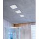Azzardo AZ2837 - LED Bathroom suspended ceiling light SLIM 1xLED/12W/230V IP44