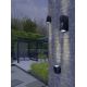 Azzardo AZ4343 - Outdoor wall light REZIA 1xGU10/35W/230V IP54