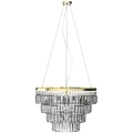 Azzardo AZ4906 - Crystal chandelier on a string SALERNO 12xG9/40W/230V