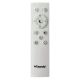 Azzardo AZ4991 - LED Dimmable ceiling light SANTANA LED/50W/230V black + remote control
