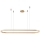 Azzardo AZ5056 - LED Dimmable chandelier on a string ELENA LED/50W/230V 120 cm gold