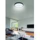 Azzardo AZ5075 -LED Dimmable ceiling light ANTONIO LED/80W/230V black + remote control