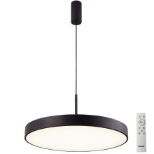Azzardo AZ5088 - LED Dimmable chandelier on a string MARCELLO LED/30W/230V black + remote control