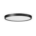 Azzardo AZ5364-LED Dimmable ceiling light PANKA LED/18W/230V IP40 black
