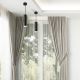 Bathroom chandelier on a string TURYN 1xGU10/10W/230V IP44 black