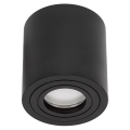 Bathroom spotlight CHLOE 1xGU10/30W/230V IP65 round black