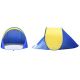 Beach tent blue/yellow 120x195 cm