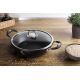 BerlingerHaus - Roasting pan with titanium surface+ lid 28 cm black
