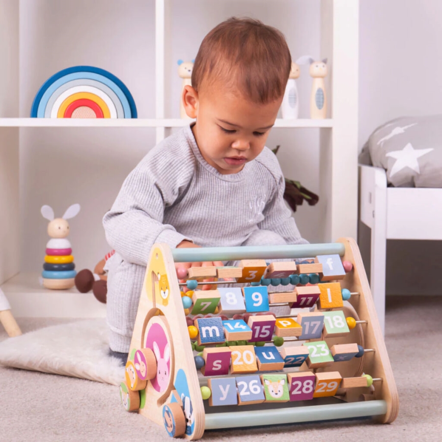Bigjigs Toys - Activity triangle with animals