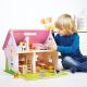 Bigjigs Toys - Portable wooden doll house