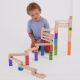 Bigjigs Toys - Wooden marble run colorful