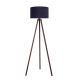 Brilagi - Floor lamp VELVET 1xE27/60W/230V brown/blue