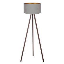 Brilagi - Floor lamp VELVET 1xE27/60W/230V brown/grey