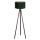 Brilagi - Floor lamp VELVET 1xE27/60W/230V wenge/green