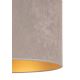 Brilagi - Floor lamp VELVET 1xE27/60W/230V wenge/grey