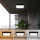 Brilagi - LED Bathroom ceiling light FRAME LED/24W/230V 3000/4000/6000K IP44 black