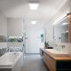 Brilagi - LED Bathroom ceiling light FRAME LED/40W/230V 120x30 cm IP44 white