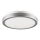 Brilagi - LED Bathroom ceiling light PERA 18W/230V d. 22 cm IP65 silver