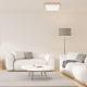 Brilagi - LED Dimmable ceiling light MANAROLA CUBIC LED/24W/230V 3000-6500K pine + remote control